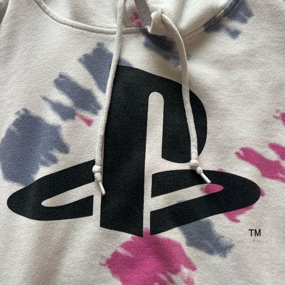 Tie Dye PlayStation Hoodie - Picture 2 of 8